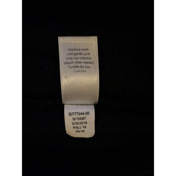 Athleta Pranayama Restore Wrap Black Open-Front Modal Blend Cardigan Size L - Picture 5 of 7